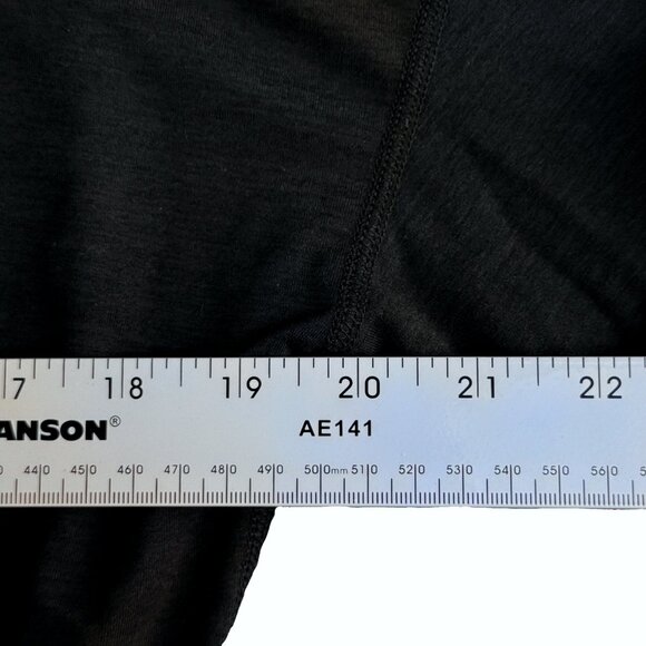 VUORI Lux Henley Jumpsuit Black Long Sleeve Drawstring M/L Athleisure Loungewear - Picture 6 of 11